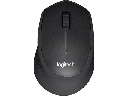 Logitech M330/Kancelářská/Optická/Pro praváky/1 000 DPI/Bezdrátová USB/Černá