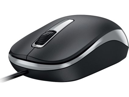 GENIUS DX-125S/ drátová/ tichá/ 1200 dpi/ USB/ černošedá