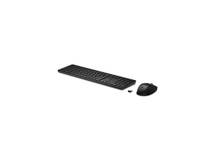 HP 650 Wireless Keyboard & Mouse Black- Anglická klávesnice a myš, černá