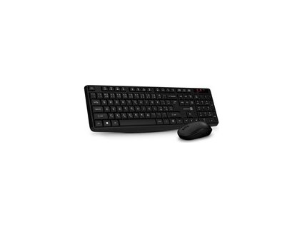 CONNECT IT Set Klávesnice+myš OfficeBase Wireless Combo, bezdrátová, černá