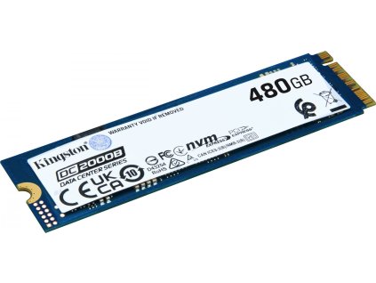 Kingston SSD 480GB DC2000B M.2 2280 Enterprise NVMe PCi 4.0