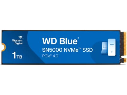 WD BLUE SSD NVMe 1TB PCIe SN5000, Gen4, (R:5150, W:4900MB/s)