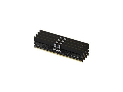 KINGSTON DIMM DDR5 64GB(Kit of 4) 6000MT/s ECC Reg FURY Renegade Pro EXPO