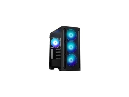 CHIEFTEC APEX LUMO, E-ATX, 1x USB-C 3.2, 2x USB 3.0, 4x 140mm ARGB Fan, ARGB Hub, černá