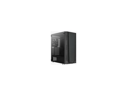 AEROCOOL Prism, Mid tower, 2x USB 3.0, 1x USB 2.0, 2x audio, bez zdroje