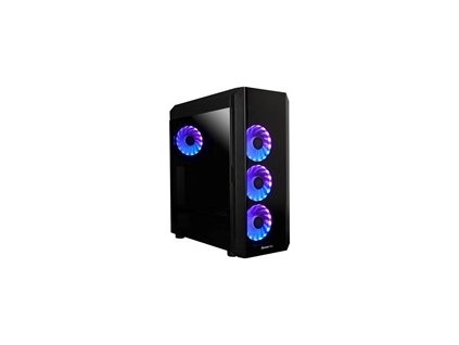 CHIEFTEC SCORPION 3, ATX, 1x USB-C 3.2, 2x USB 3.1, 4x 120mm ARGB Fan, ARGB Hub, černá