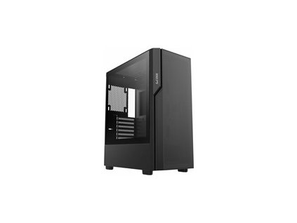 1stCOOL GAMER 5, Mid tower, AU, USB 3.0, USB-C, bez zdroje, černá
