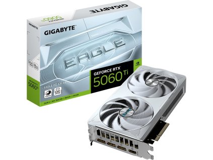 GIGABYTE GeForce RTX 5060 Ti EAGLE ICE OC 8G, 8G GDDR7, 3xDP, 1xHDMI