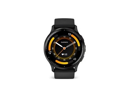 Garmin Venu® 3, Slate/Black, Silicone band