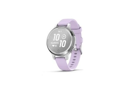 Garmin Lily 2 Active Silver Purple Jasmine silicon band, EU