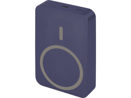 EMOS POWERBANKA WI 1046, bezdrátové nabíjení 20W, 10.000mAh, MODRÁ, 1xUSB-C