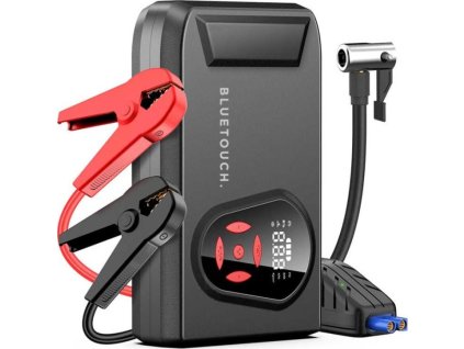 BLUETOUCH startovací zdroj s kompresorem 20.000 mAh a výstupním proudem 3000 A
