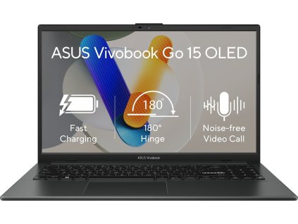 ASUS Vivobook Go 15 (E1504FA-NJ193W), R3-7320U, 15.6" 1920 x 1080, 8GB, 512GB SSD, Radeon, W11 Home, Black