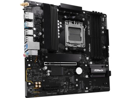 ASRock B850M Pro-A WiFi / AMD B850 / AM5 / 4x DDR5 DIMM / 3x M.2 / HDMI / DP / USB-C / WiFi / mATX