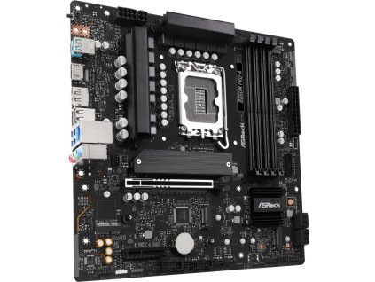 ASRock B860M Pro-A / Intel B860 / LGA1851 / 4x DDR5 / 3x M.2 / HDMI / DP / USB-C / mATX