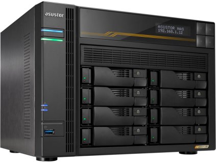 Asustor Lockerstor 8 Gen3 AS6808T   8x 2,5"/3,5" SATA III/ 16GB RAM/ Dual 10GbE Ports/ Dual 5GbE Ports/ 4x M.2 SSD
