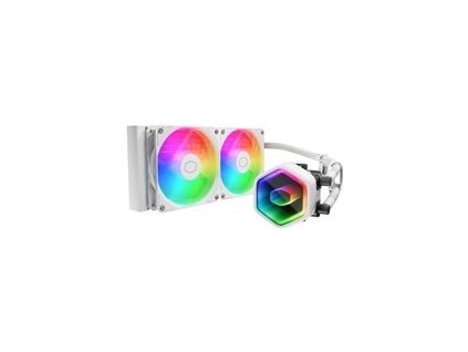 Cooler Master  MasterLiquid 240 Core II, 2x240mm, LGA1851, AM5, bílá