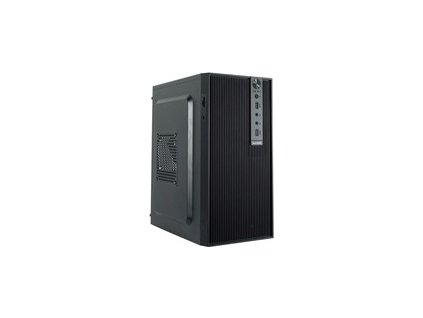 1stCOOL STEP 6, micro tower, AU, USB 3.0, USB-C, CR, bez zdroje, černá