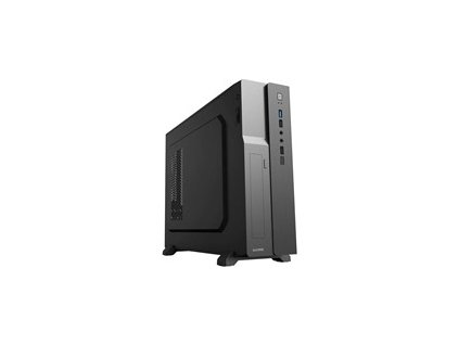 1stCOOL  COMPACT 1, Micro Tower, AU, USB 3.0, USB-C, CR, 1x 80mm Fan, černá