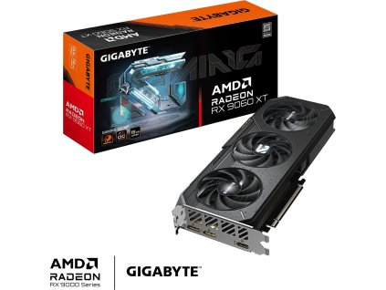 GIGABYTE AMD Radeon RX 9060 XT GAMING OC 16GB, 16GB GDDR6, 2xDP, 1xHDMI