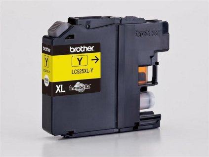 BROTHER INK LC-525XLY yellow (ISO / IEC 24711) - DCP-J100 / DCP-J105 / MFC-J200 cca 1300