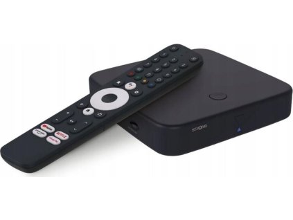 STRONG android box SRT 420/ 4K UHD/ DVB-T2/ H.265/HEVC/ NETFLIX/ O2 TV/ HBO Max/ HDMI/ USB/ LAN/ Wi-Fi/ Android TV 11