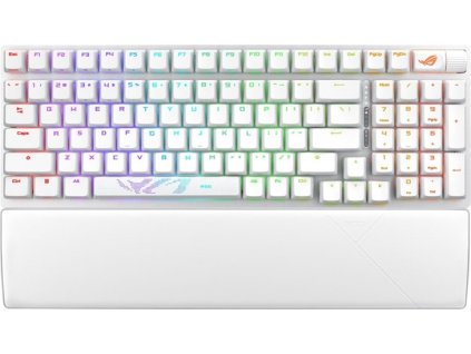ASUS klávesnice ROG Strix Scope II 96 Wireless (ROG NX Snow) - CZ/SK
