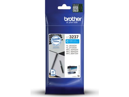 BROTHER INK LC-3237C - cyan 1500stran - pro MFC-J5945DW, MFC-J6945DW, MFC-J6947DW