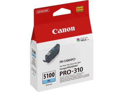 Canon CARTRIDGE PFI-5100PC Photo Cyan cartridge pro ImagePROGRAF PRO-310