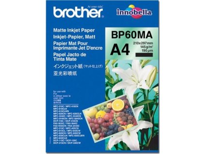 BROTHER BP60MA Kancelársky papier Brother BP60MA 25 listov matný A4
