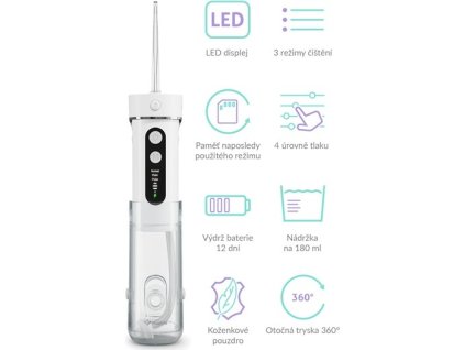 TrueLife AquaFloss Mini M50 - ústní sprcha - bílá
