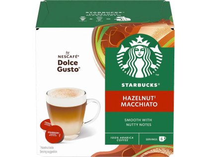 STARBUCKS Hazelnut Macchiato DG 12 kap