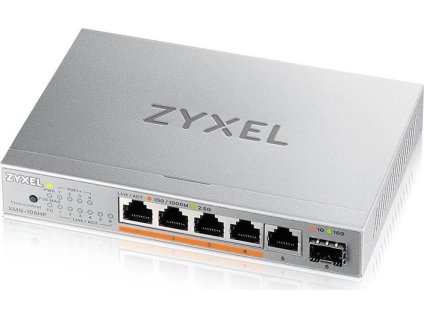 Zyxel XMG-108 8 Ports 2,5G + 1 SFP+, 8 ports 100W total PoE++ Desktop MultiGig unmanaged Switch