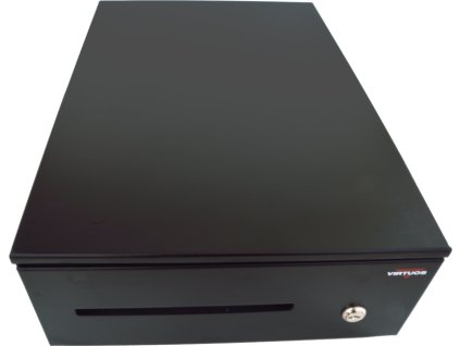 Pokladní zásuvka SK-325C - s kabelem, pořadač 6/8, 9-24V, černá