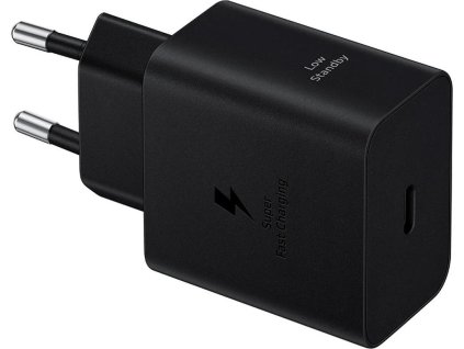 Samsung síťová nabíječka EP-T4511NBE, USB-C, 45W, černá