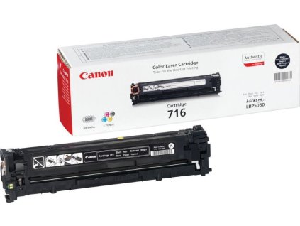 Canon TONER CRG-716BK černý pro i-Sensys LBP5050, LBP5050N, LBP5360, MF-8030Cn, MF-8040Cn, MF-8050Cn  (2 300 str.)
