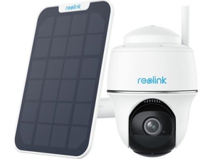 Reolink Argus Series B430 5MPx venkovní bateriová IP kamera se solar panelem, otočná, 2880x1620, SD, bat 6000mAh, IP64