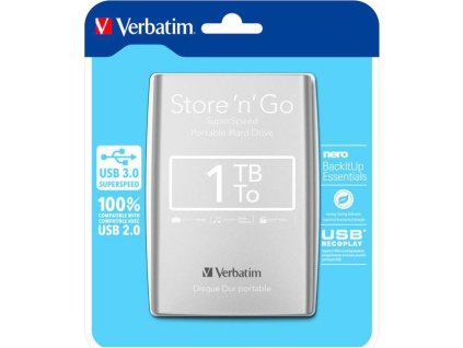 53071 Store'n'Go USB3.0 1TB HDD VERBATIM