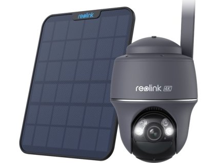 REOLINK bezpečnostní kamera Go Series G440, Go Ultra, 8MP 4G LTE, Solární panel 2, šedá