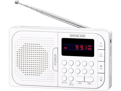 SRD 216 WH FM/BT/USB/SD SENCOR