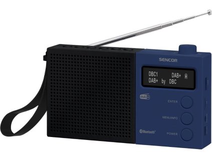 SRD 7760BB DAB+/FM/BT/USB SENCOR