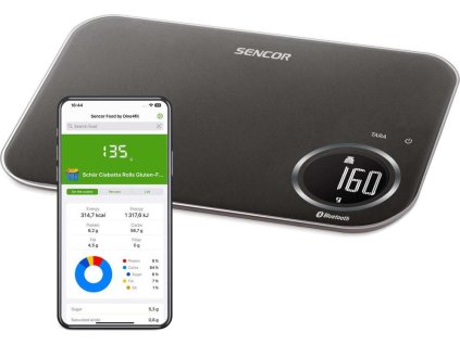 SKS 7178BK Intel. kuchynská váha SENCOR