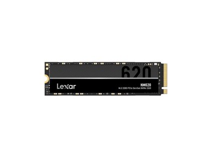 Lexar NM620/512GB/SSD/M.2 NVMe/Černá/5R