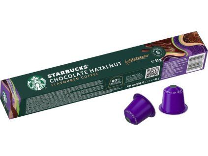 NESPRESSO choco/oriešok 10 KS STARBUCKS