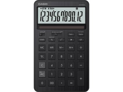 JW 200 DQ BK černá stol.kalkulačka CASIO