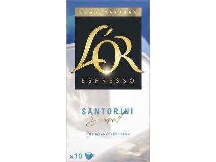 Destinations Santorini 10ks kapsuly LOR