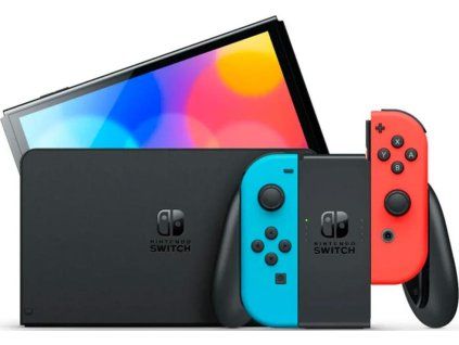 Nintendo Switch OLED red & blue
