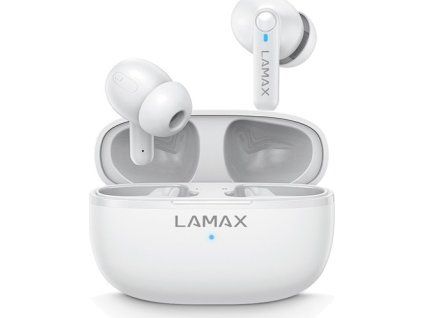 LAMAX Clips1 Play - špuntová sluchátka - bílé