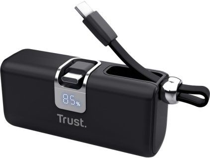 TRUST powerbanka PACTO 5000 PD POCKET, černá