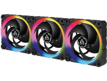 ARCTIC ventilátor BioniX P120 A-RGB 120mm, 8-pin, PWM, 3-pack + ovladač